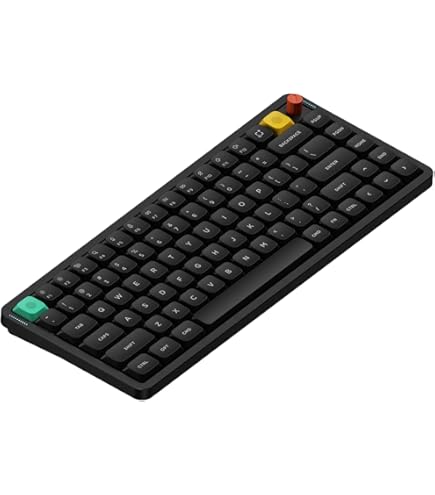 Amazon | nuphy Air75 V2 メカニカルキーボード 75%ロープロファイル